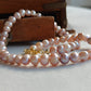 Necklace Gaia Grey Freshwater Baroque Pearl