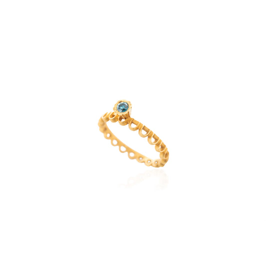 Gold 18k Ring Molyvos True Love "Mytilene FINE Collection"