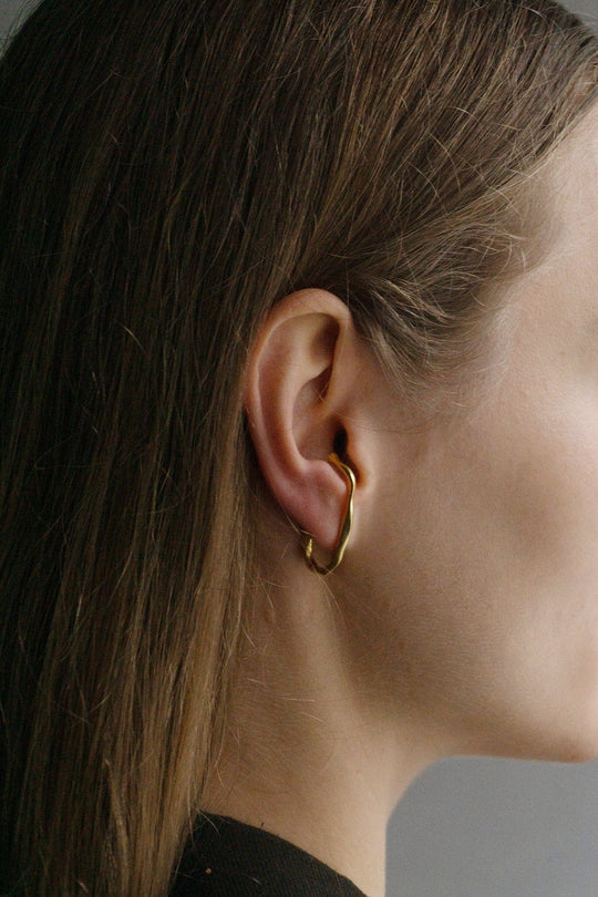 Earrings Orla Suspender - Gold Plated "Kintsugi Collection"