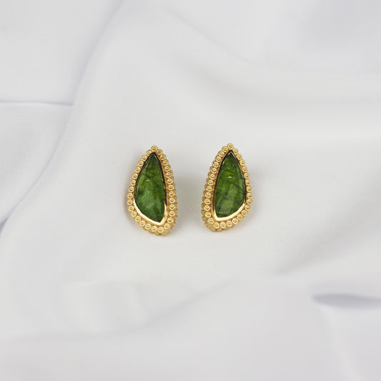 Earrings Kerykes Trillionish "Eleusis Collection"