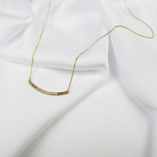 Gold 18k Necklace Antissa Thin "Mytilene FINE Collection"