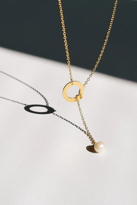 Necklace Minimal Pearl "Vermeer Collection"